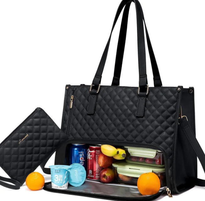 Fashionable Insulated Lunch Tote Bag