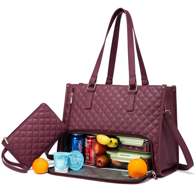 Fashionable Insulated Lunch Tote Bag