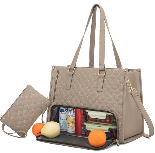 Fashionable Insulated Lunch Tote Bag
