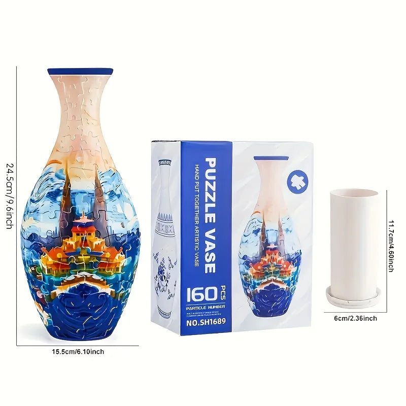 3D Vase Puzzle