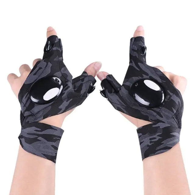 LED Flashlight Gloves