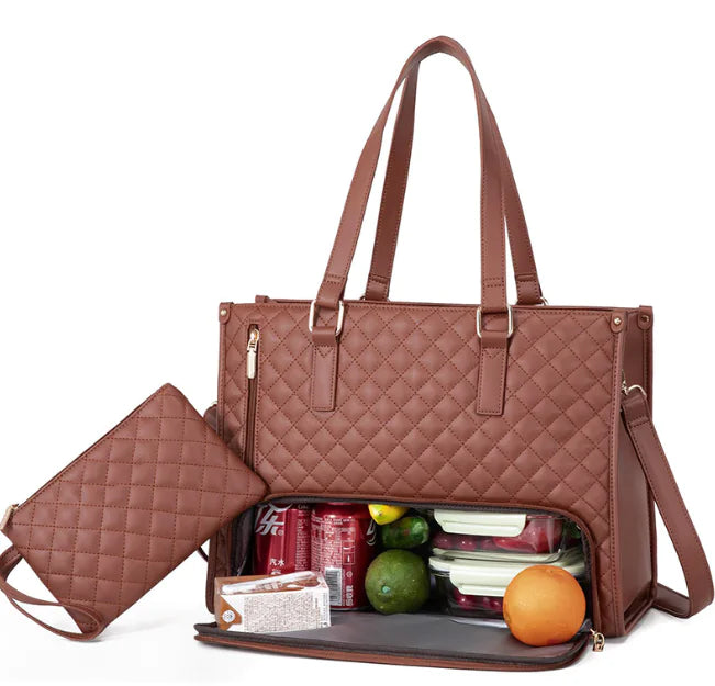 Fashionable Insulated Lunch Tote Bag