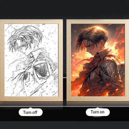 Attack On Titan Picture Frame