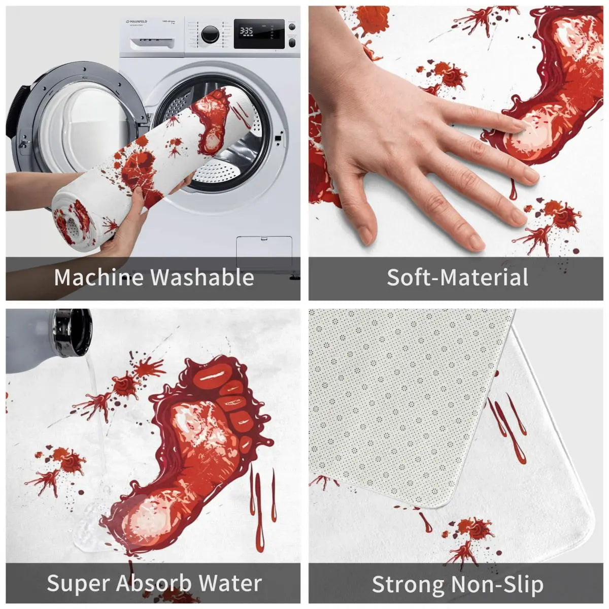 Haloween Blood Bathmat