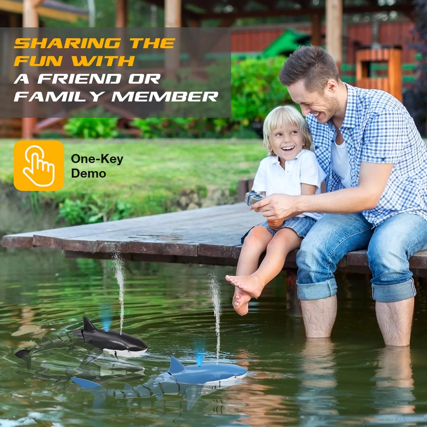 RC Shark Toy