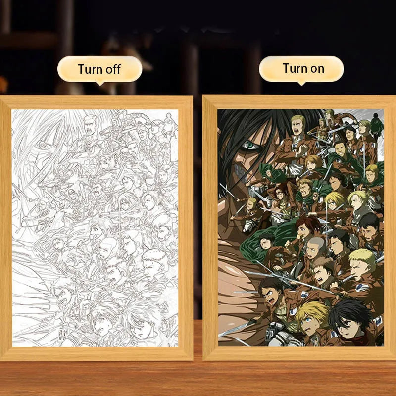 Attack On Titan Picture Frame