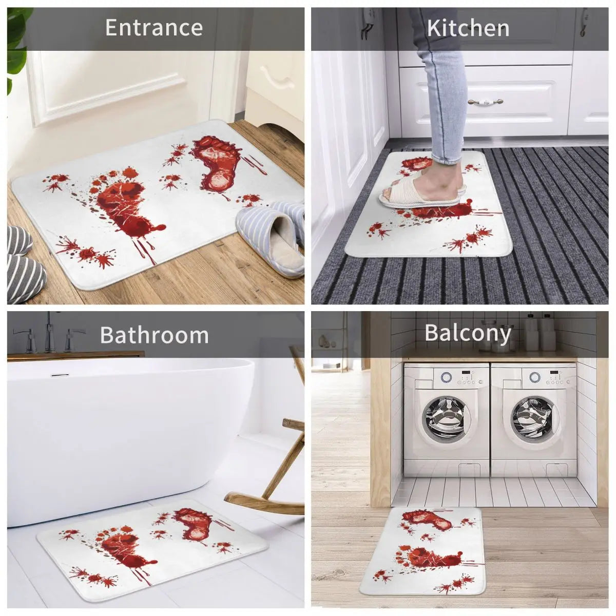 Haloween Blood Bathmat