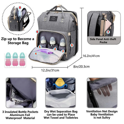 Crib Carry Diaper Bag