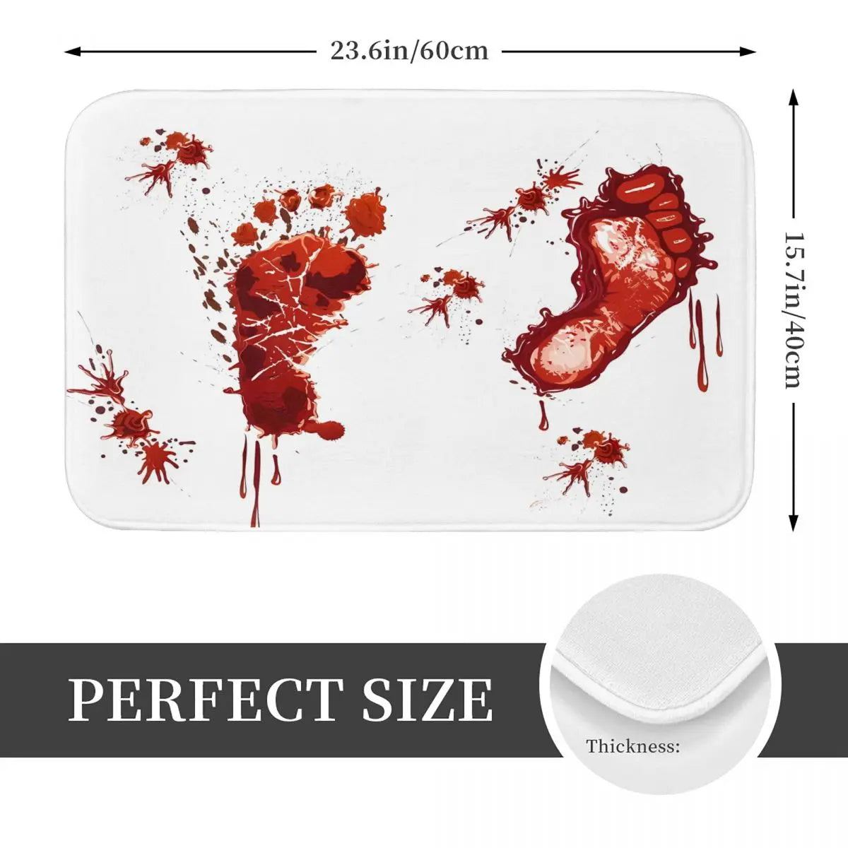 Haloween Blood Bathmat