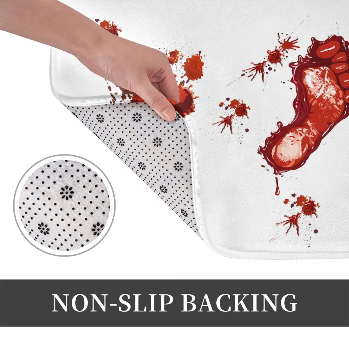 Haloween Blood Bathmat