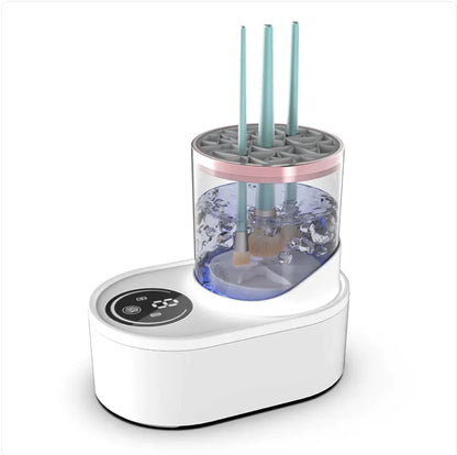 Electric Makeup Brush Cleaner & Stand